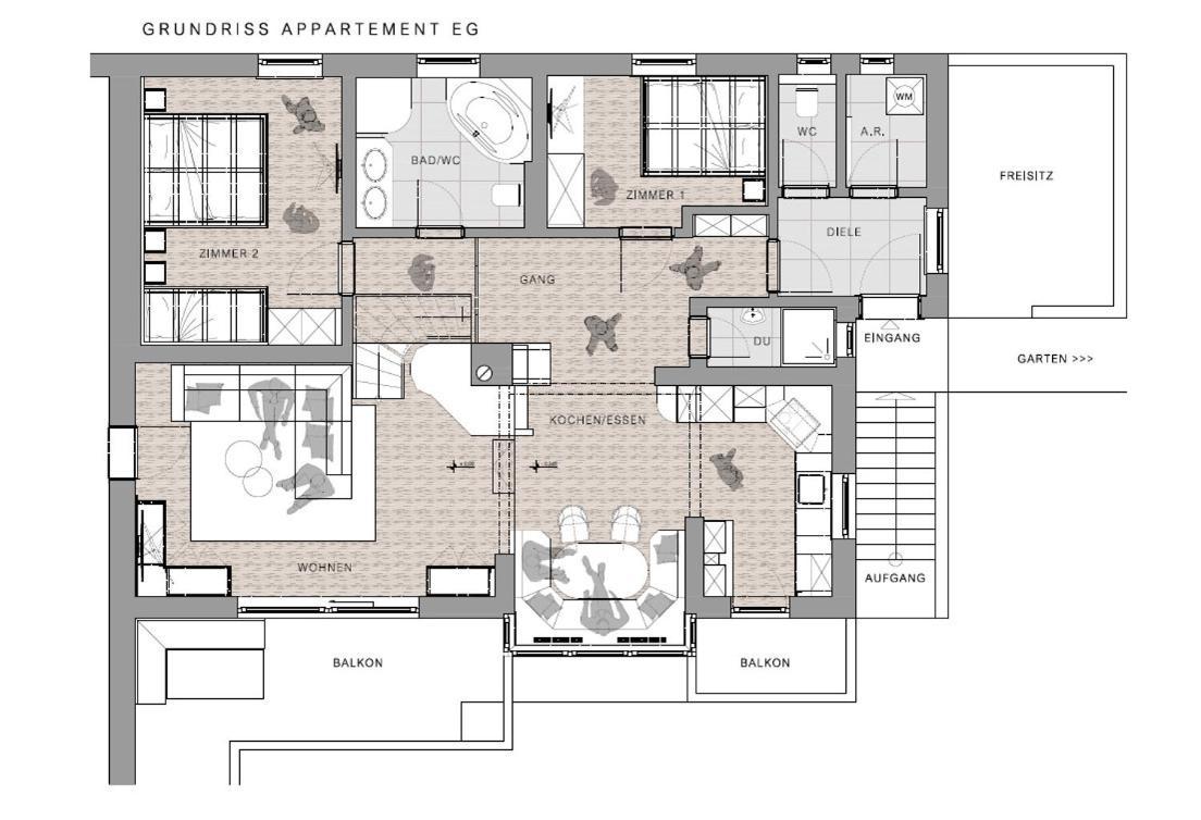 Aparthotel Hohe Bruecke Митерзил Екстериор снимка